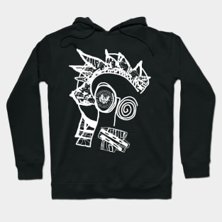 tvmountain Tête de mort Hoodie